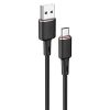 Беспроводные устройства и гаджеты - Acefast Acefast USB cable USB Type C 1.2m, 3A black  C2-04 black melns Настольная лампа с беспроводной зарядкой