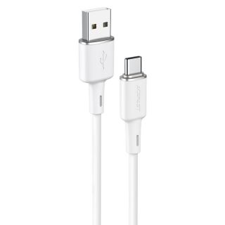 - Acefast Acefast USB cable USB Type C 1.2m, 3A white  C2-04 white balts