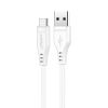 Беспроводные устройства и гаджеты - Acefast Acefast USB cable USB Type C 1.2m, 3A white  C3-04 white balts Настольная лампа с беспроводной зарядкой