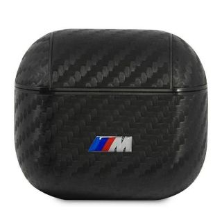 BMW BMA3WMPUCA AirPods 3 cover czarny / black PU Carbon M Collection melns