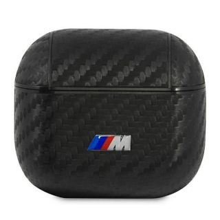 BMW BMA3WMPUCA AirPods 3 cover czarny / black PU Carbon M Collection