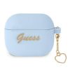 Аксессуары Моб. & Смарт. телефонам GUESS GUA3LSCHSB AirPods 3 cover blue / blue Silicone Charm Heart Collection...» 