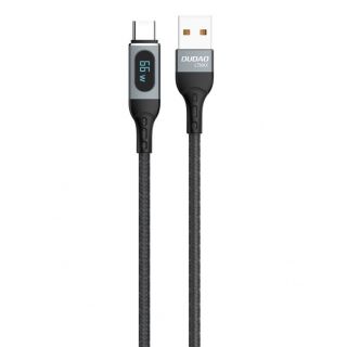 - Dudao Dudao USB cable USB Type C fast charging PD 66W 1m black  L7Max melns