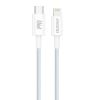 Bezvadu ierīces un gadžeti - Dudao Dudao L6E cable USB Type C Lightning PD 20W 1m white  L6E balts 