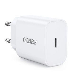 - Choetech Choetech USB wall charger Type C PD 20W white  Q5004 V4 balts