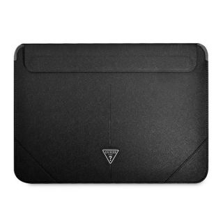 GUESS Guess Guess Saffiano Triangle Logo case for a 14" laptop - black