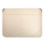 GUESS Guess Guess Saffiano Triangle Logo case for a 16" laptop - beige