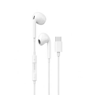 - Dudao Dudao in-ear headphones with USB Type-C connector white  X14PROT balts