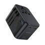 - Choetech Choetech PD5009-BK GaN EU / US / UK / AU Travel Adapter 2x USB-C USB-A 65W PD Black