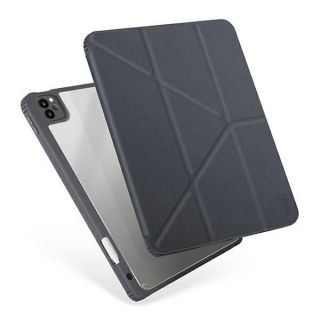 - UNIQ UNIQ etui Moven iPad Pro 11''  2021 / 2020  Antimicrobial szary / charcoal grey pelēks