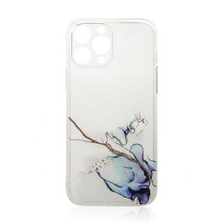 - Hurtel Marble Case for iPhone 12 Pro Gel Cover Marble Blue zils