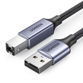 - Ugreen Ugreen USB Type B printer cable  male  USB 2.0  male  480 Mbps 5 m black  US369 90560 melns