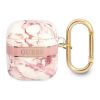 Aksesuāri Mob. & Vied. telefoniem GUESS GUA2HCHMAP AirPods cover pink / pink Marble Strap Collection rozā 