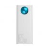 Bezvadu ierīces un gadžeti Baseus Amblight powerbank 65W 30000mAh Overseas Edition white  PPLG000102 
