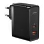Baseus GaN5 Pro fast universal wall charger GaN USB Type C  /  USB 100W PD3.0, QC4.0+, AFC black  CCGP090201
