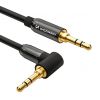 Беспроводные устройства и гаджеты - Wozinsky Wozinsky AUX cable angled  male-male  mini jack cable 3 m bla...» 