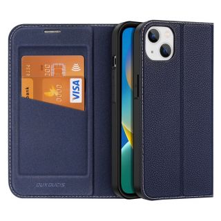 - Dux Ducis Dux Ducis Skin X2 case for iPhone 14 Plus case with magnetic flap blue zils