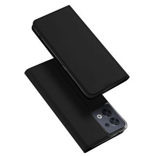 - Dux Ducis Dux Ducis Skin Pro case for Oppo Reno 8 flip cover card wallet stand black melns