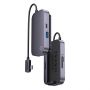 Baseus Baseus Baseus PadJoy universal 6in1 USB-C USB-C HUB for tablet  /  smartphone - dark gray