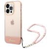 Аксессуары Моб. & Смарт. телефонам GUESS GUHCP14LHGCOHP iPhone 14 Pro 6.1" pink / pink hardcase Transl...» 