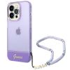 Aksesuāri Mob. & Vied. telefoniem GUESS GUHCP14LHGCOHU iPhone 14 Pro 6.1" purple / purple hardcase Tr...» Maciņi / Somiņa