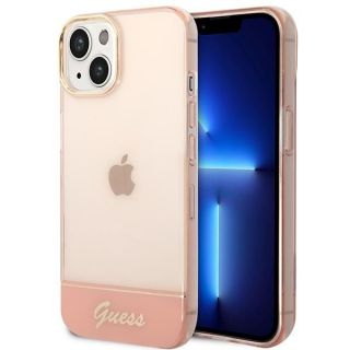 GUESS GUHCP14MHGCOP iPhone 14 Plus 6.7 "pink  /  pink hardcase Translucent rozā