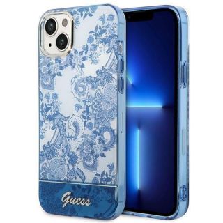 GUESS GUHCP14MHGPLHB iPhone 14 Plus 6.7" blue / blue hardcase Porcelain Collection zils