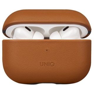 - UNIQ Uniq Terra Genuine Leather case for AirPods Pro 2 brown
