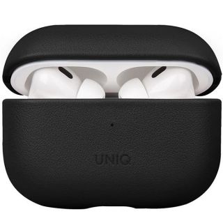 - UNIQ Uniq Terra Genuine Leather case for AirPods Pro 2 black