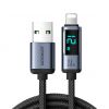Беспроводные устройства и гаджеты - Joyroom Lightning USB A 2.4A 1.2m cable with LED display Joyroom S-AL0...» 