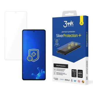 3MK Redmi Note 12 5G  /  Poco X5 5G antibacterial screen protector for gamers series Silver Protection+ sudrabs