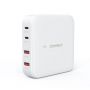 - Choetech Choetech PD8008 100W GaN fast charger 2x USB-A  /  2x USB-C white