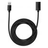 Bezvadu ierīces un gadžeti Baseus Baseus Baseus AirJoy Series USB 3.0 extension cable 2m - black melns 