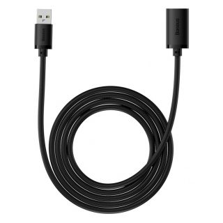Baseus Baseus Baseus AirJoy Series USB 3.0 extension cable 2m - black melns