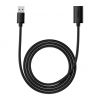 Bezvadu ierīces un gadžeti Baseus Baseus USB 3.0 extension cable 1.5m Baseus AirJoy Series - black melns 