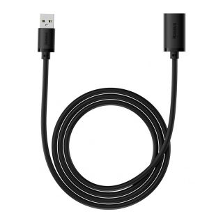 Baseus Baseus USB 3.0 extension cable 1.5m Baseus AirJoy Series - black melns