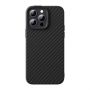 Baseus Baseus Armored case for iPhone 14 Pro Max compatible with MagSafe Baseus Synthetic Fiber tempered glass - black