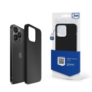 3MK 3MK iPhone 13 Pro 3mk Silicone Case Series - Black melns