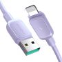 - Joyroom Joyroom Multi-Color Series A14 Lightning  /  USB-A 2.4A 1.2 m cable purple