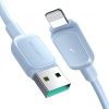 Bezvadu ierīces un gadžeti - Joyroom Lightning USB 2.4A cable 1.2m Joyroom S-AL012A14 blue zils 