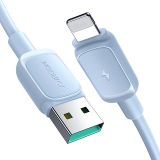 - Joyroom Joyroom Multi-Color Series A14 Lightning  /  USB-A 2.4A 1.2 m cable blue