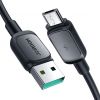 Bezvadu ierīces un gadžeti - Joyroom Micro USB cable USB 2.4A 2m Joyroom S-AM018A14 black melns 