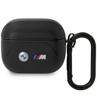 BMW BMA322PVTK AirPods 3 gen cover black / black Leather Curved Line