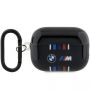 BMW BMAP222SWTK AirPods Pro 2 gen cover black / black Multiple Colored Lines