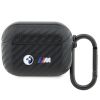 Aksesuāri Mob. & Vied. telefoniem BMW BMAPWMPUCA2 AirPods Pro cover black / black Carbon Double Metal Logo 
