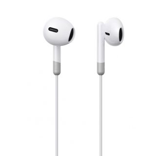 - Joyroom JR-EW01 in-ear wired jack headphones with remote control white balts
