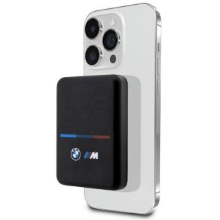 BMW Inductive Power Bank BMPBMS3K22PGVK 5W 3000mAh + cable black / black M Collection MagSafe melns