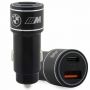 BMW charger BMCCMUSBCK PD-QC 3.0 20W Fast Charge black / black M Edition