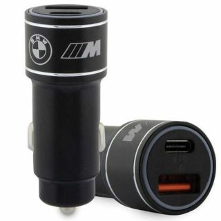BMW charger BMCCMUSBCK PD-QC 3.0 20W Fast Charge black / black M Edition