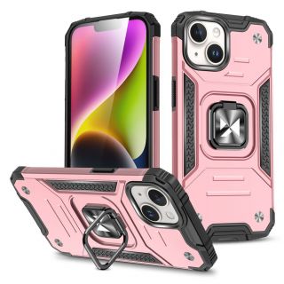 - Wozinsky Armored case with a finger holder for iPhone 15 Plus Wozinsky Ring Armor gold zelts